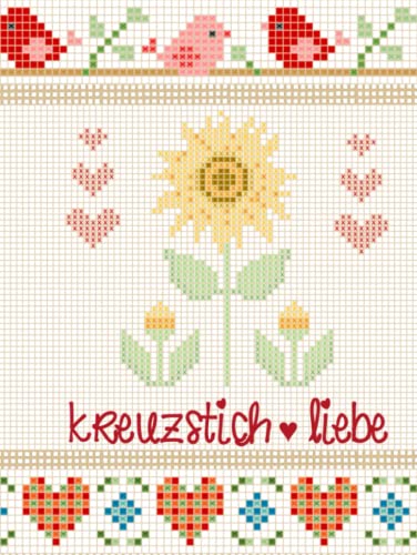 Kreuzstichliebe: Motive & Bordüren | Sammlung von Independently published