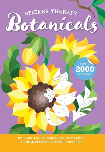 Botanicals: Sticker Activity Book (Sticker Therapy) von Lake Press