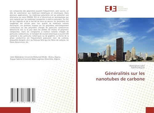 Généralités sur les nanotubes de carbone von Éditions universitaires européennes