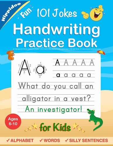 Handwriting Practice Book for Kids Ages 6-8: Printing workbook for Grades 1, 2 & 3, Learn to Trace Alphabet Letters and Numbers 1-100, Sight Words, ... Math Drills for Grades 1, 2, 3 & 4, Band 1)