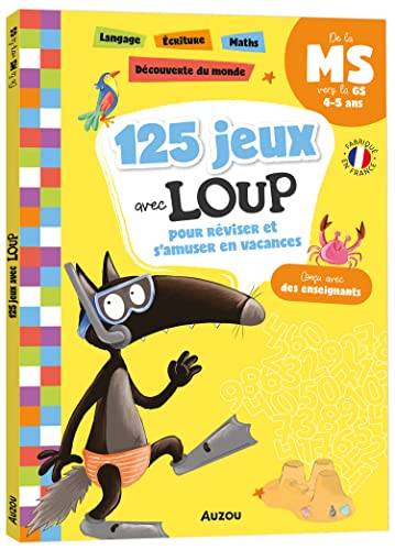 125 JEUX AVEC LOUP - MS A GS: De la MS vers la GS von AUZOU