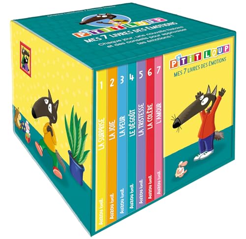 Bibliothèque P'tit Loup - "Mes 7 livres des émotions" von AUZOU