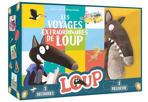 COFFRET LOUP - LES VOYAGES EXTRAORDINAIRES DE LOUP: Coffret avec une peluche et Le loup qui voulait faire le tour du monde ; Le loup qui découvrait le pays des contes ; Le Loup qui explorait Paris COFFRET LOUP - LES VOYAGES EXTRAORDINAIRES DE LOUP: Coffret avec une peluche et Le loup qui voulait faire le tour du monde ; Le loup qui découvrait le pays des contes ; Le Loup qui explorait Paris von AUZOU