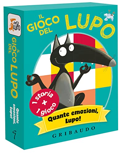 Il gioco del lupo. Quante emozioni, lupo! Amico lupo. Ediz. a colori. Con 49 Carte von Gribaudo