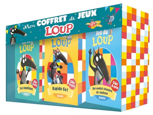 JEUX DE CARTES - MON COFFRET DE JEUX LOUP von AUZOU