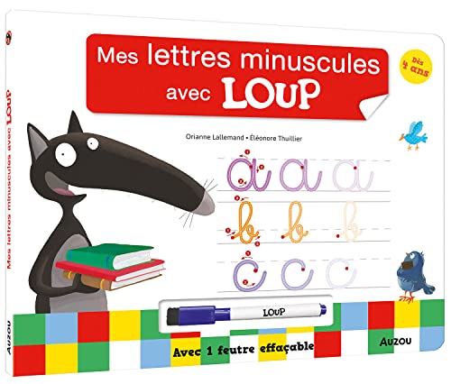 Livre ardoise loup - Les lettres minuscules: Avec 1 feutre effaçable Livre ardoise loup - Les lettres minuscules: Avec 1 feutre effaçable von AUZOU