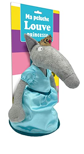 Loup - Peluche Louve princesse NED von AUZOU