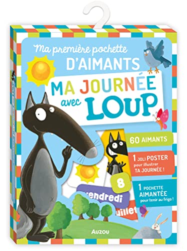 MA JOURNÉE AVEC LOUP: Avec 60 aimants ; 1 joli poster pour illustrer ta journée ; 1 poster aimanté pour tenir au frigo MA JOURNÉE AVEC LOUP: Avec 60 aimants ; 1 joli poster pour illustrer ta journée ; 1 poster aimanté pour tenir au frigo von AUZOU