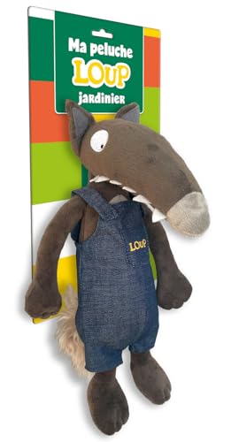 Ma peluche Loup jardinier von AUZOU