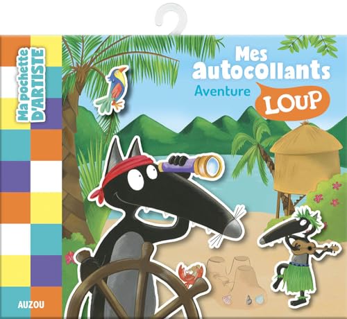 Ma pochette d'autocollants Loup - aventure von AUZOU