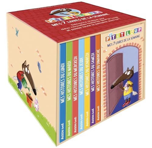 P'tit loup - Bibliothèque Mes 7 livres de la semaine von AUZOU