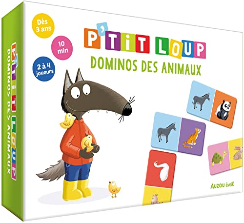 P'TIT LOUP - DOMINOS DES ANIMAUX P'TIT LOUP - DOMINOS DES ANIMAUX