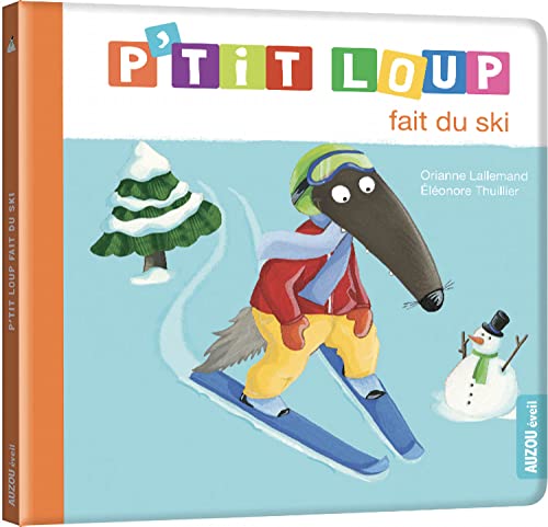 P'tit loup fait du ski NED von AUZOU