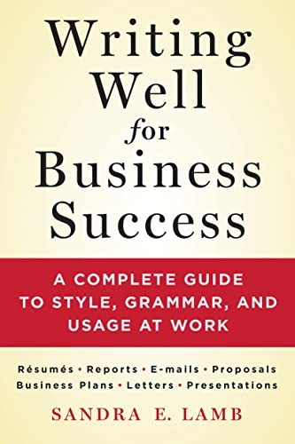 Writing Well for Business Success von Griffin