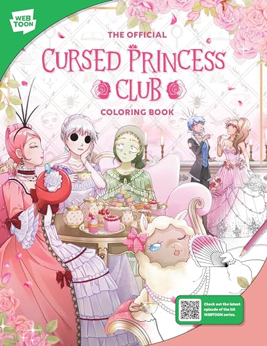 The Official Cursed Princess Club Coloring Book: 46 original illustrations to color and enjoy (WEBTOON) von Walter Foster Publishing