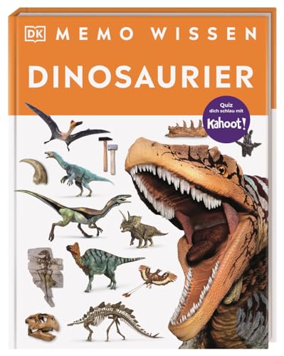 memo Wissen. Dinosaurier: Tyrannosaurus, Triceratops, Archaeopteryx: Kompetentes Sachwissen und kahoot-Quizfragen. Für Kinder ab 8 Jahren