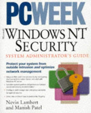 Microsoft Windows NT Security System Administration Guide: Covers Release 4.0 for Windows NT Workstation and Server Products (MCP-Imprint Ziff-Davis-Press) von JOSSEY-BASS