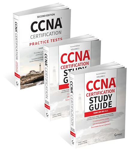 CCNA Certification Study Guide Volume 1, Volume 2, and Practice Tests Kit: Exam 200-301 v1.1 (Sybex Study Guide) von Sybex