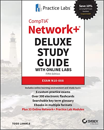 CompTIA Network+ Deluxe Study Guide with Online Labs: Exam N10-008 von Sybex