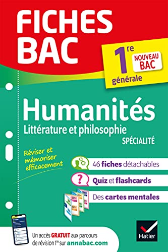 Fiches bac HLP 1re générale (spécialité): nouveau programme de Première