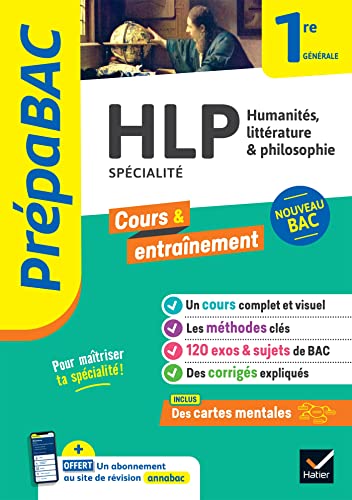 Prépabac HLP 1re générale (spécialité): nouveau programme de Première von HATIER