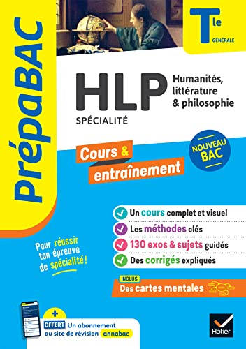 Prépabac - HLP Tle générale (spécialité) - Bac 2025: cours, méthodes & sujets corrigés (programme de Terminale)