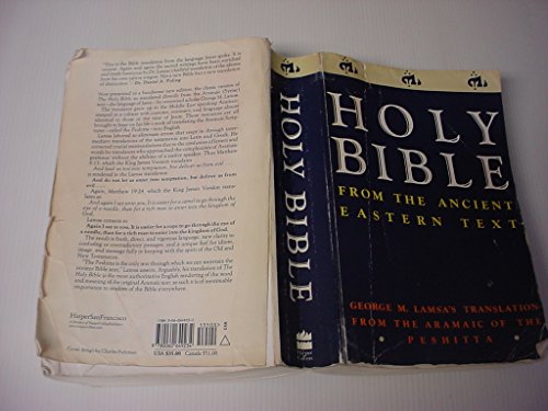 Holy Bible: From the Ancient Eastern Text von HarperOne