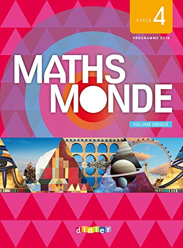 Maths Monde cycle 4 - Livre (1 volume): Volume unique