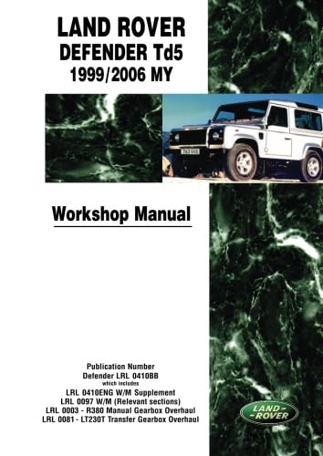 Land Rover Defender Td5 1999/2006 MY Workshop Manual von Cartech