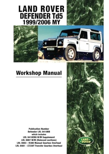 Land Rover Defender Td5 1999/2006 MY Workshop Manual von Cartech