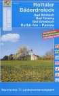 UK50-37 Rottaler Bäderdreieck: Bad Birnbach - Bad Füssing - Bad Griesbach - Rottal-Inn - Passau (Topographische Sonderkarten Bayern /Topographische Umgebungskarten 1:50000)