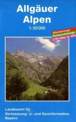 Topographische Sonderkarten Bayern: Allgäuer Alpen