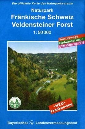 UKL 29 - Naturpark Fränkische Schweiz. Veldensteiner Forst 1 : 50 000: Die offizielle Karte des Naturparkvereins. Mit Wanderwegen. Mit Radwanderwegen. Gitter für GPS-Nutzer