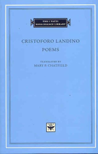 Poems (I TATTI RENAISSANCE LIBRARY, Band 35)