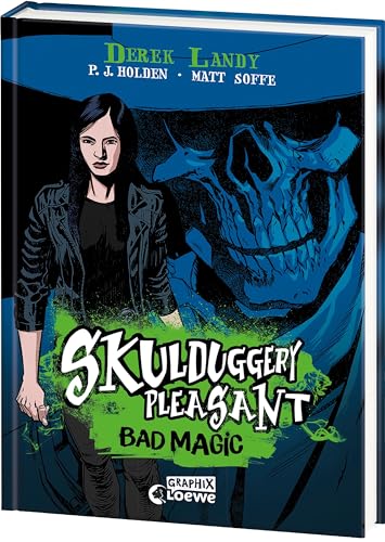 Skulduggery Pleasant (Graphic-Novel-Reihe, Band 1) - Bad Magic: Erlebe im ersten Comic-Buch mit Walküre und Skulduggery Urban-Fantasy-Horror at its best - Eine Skulduggery-Pleasant-Graphic-Novel von Loewe