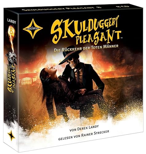 Skulduggery Pleasant - Folge 8: Die Rückkehr der toten Männer. Gelesen von Rainer Strecker, 10 CD, Laufzeit ca. 14 Std. Skulduggery Pleasant - Folge 8: Die Rückkehr der toten Männer. Gelesen von Rainer Strecker, 10 CD, Laufzeit ca. 14 Std.