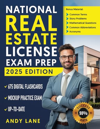National Real Estate License Exam Prep: Your Ultimate Guide To Passing The Exam On Your First Try – Includes 500+ Comprehensive Study Materials, Practice Questions, And Test Taking Strategies von Independently published