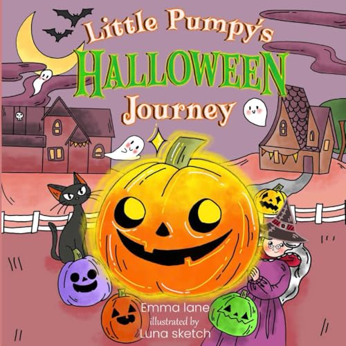 Little Pumpy's Halloween Journey: A Heartwarming Tale Of Courage, Kindness, And The Magic Of Halloween Night, Halloween Story For Kids von Independently published