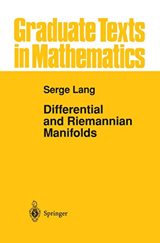 Differential and Riemannian Manifolds (Graduate Texts in Mathematics, 160, Band 160)