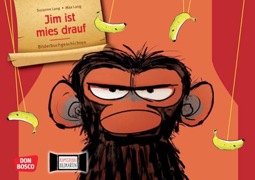 Jim ist mies drauf. Kamishibai Bildkartenset: Tierisch lustige Geschichte für das Erzähltheater über den Umgang mit negativen Gefühlen. Für den ... für unser Erzähltheater) von Don Bosco Medien