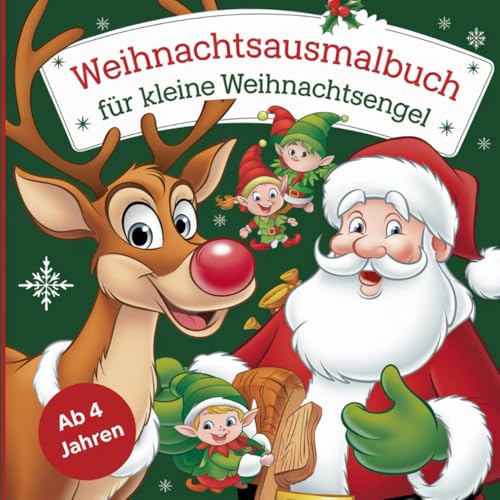 Weihnachtsausmalbuch für kleine Weihnachtsengel von Independently published