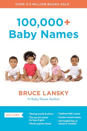 100,000+ Baby Names: The Most Helpful, Complete, and Up-to-Date Name Book von Balance