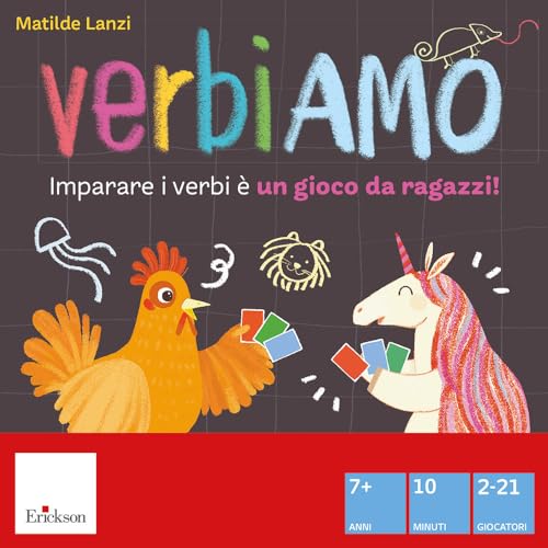 Verbiamo. Imparare i verbi è un gioco da ragazzi! (Giochi educativi) von Erickson