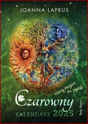 Czarowny kalendarz 2025: (więcej miejsca na zapiski) von Świat Książki