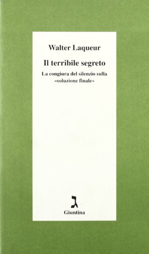 Il terribile segreto (Schulim Vogelmann) von Giuntina