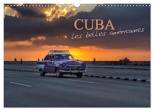Cuba les belles américaines (Calendrier mural 2025 DIN A3 vertical), CALVENDO calendrier mensuel: Voitures et véhicules anciens à Cuba