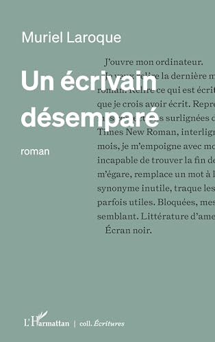 Un écrivain désemparé von Editions L'Harmattan