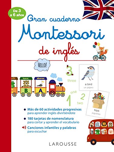 Gran cuaderno Montessori de inglés (LAROUSSE - Infantil / Juvenil - Castellano - A partir de 5/6 años) Gran cuaderno Montessori de inglés (LAROUSSE - Infantil / Juvenil - Castellano - A partir de 5/6 años)