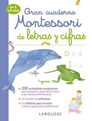 Gran cuaderno Montessori de letras y cifras (LAROUSSE - Infantil / Juvenil - Castellano - A partir de 3 años) von Larousse