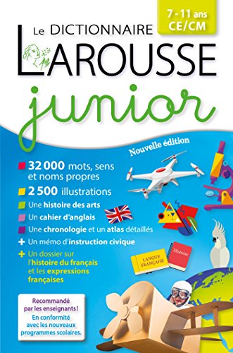 Larousse dictionnaire junior 7/11 ans (French Edition) von French and European Publications Inc